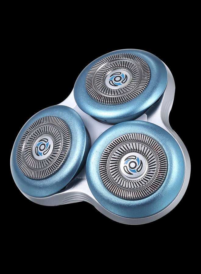 NIBEMINENT Shaver Replacement Head Blade Cutter for Philips S7000 Blue/Silver - Image 3
