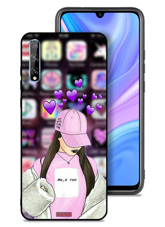 Tolwak - Huawei P Smart S Protective Case Cover Anti Social Club - Image 1