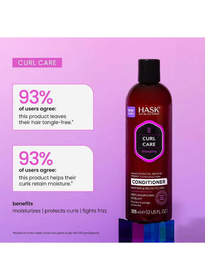 HASK Curl Care Detangling Conditioner 355ml