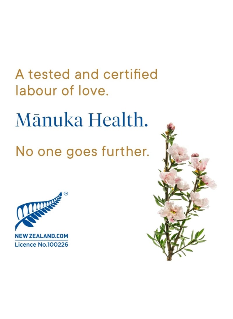 Manuka health Manuka Honey Lozenges, Natural Ginger & Lemon, MGO 400+, 58 Lozenges - Image 5