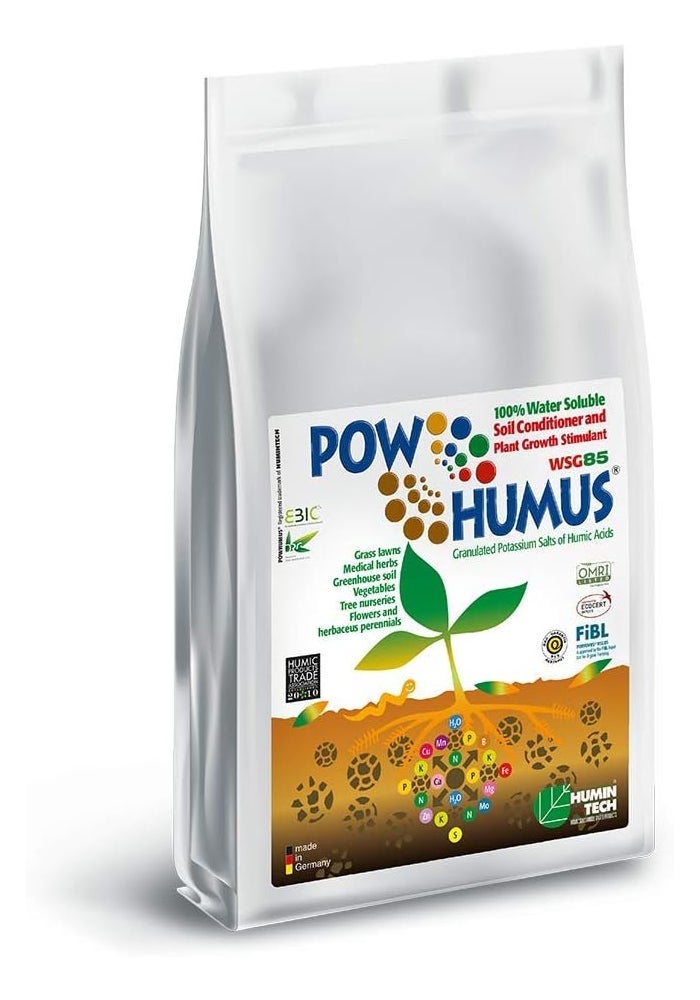 Humintech Pow Humus 100% Water Soluble Soil Conditioner and Plant Growth Stimulant - 1KG - Image 1