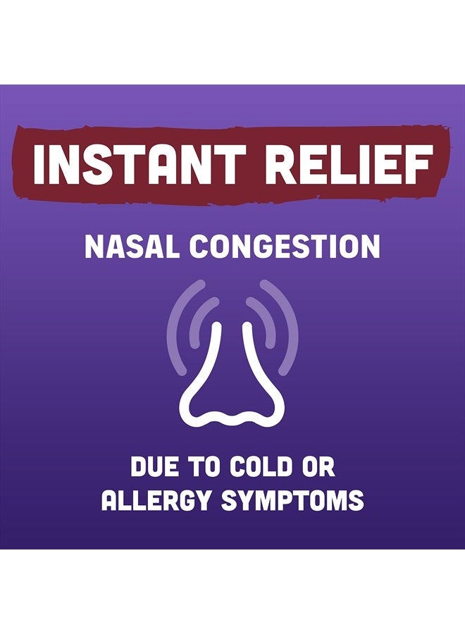 Afrin No Drip Extra Moisturizing Pump Nasal Mist Twin Pack, - Nasal Relief Spray For Nose Congestion and Nasal Relief, 1 Fluid Ounce Total (0.5 FL OZ Bottles) (Packaging May Vary) - Image 5