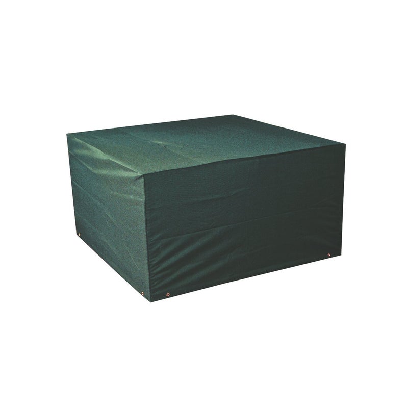Bosmere Weatherproof Square Fire Pit Cover, 45" x 45" x 20", Green - Image 5