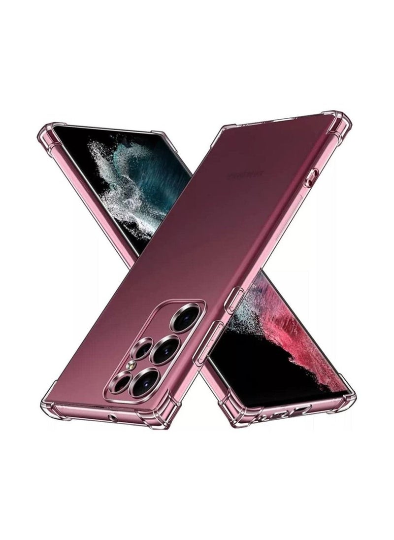 Raxoom Bumper Back Case Cover For Samsung Galaxy S23 Ultra Clear