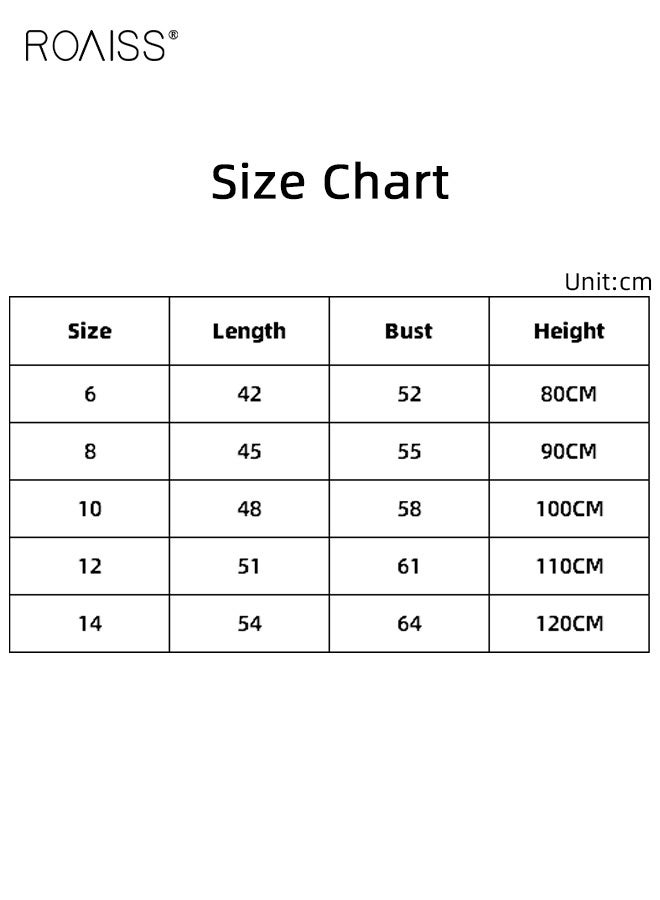 roaiss Girls 2PCS Summer Dress Set, Ruffle Sleeve Square Neck Dress and Sunhat Set, Stylish A-line Tulle Dress with Big Bowknot, Elegant Chic Frock for Girls, Suitable for Daily Wear, Vacations or Any Occasion - Image 5