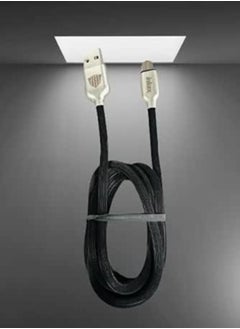 Inkax Inkx Charging and Data Cable 2.4A For Samsung Cca 63 Black 