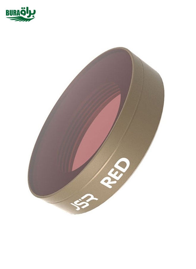 BURAQ JSR For DJI Osmo Action Motion Camera Filter, Style: LG-Red  - Image 1