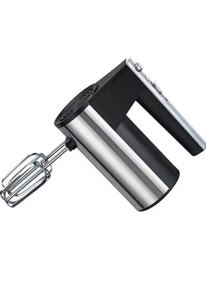 Denx Hand Mixer, 200W Electric Mixer 5 Speeds Plus Turbo Professional Portable Baking Mixer, Egg Beater, with Stainless Steel Accessories - Image 2