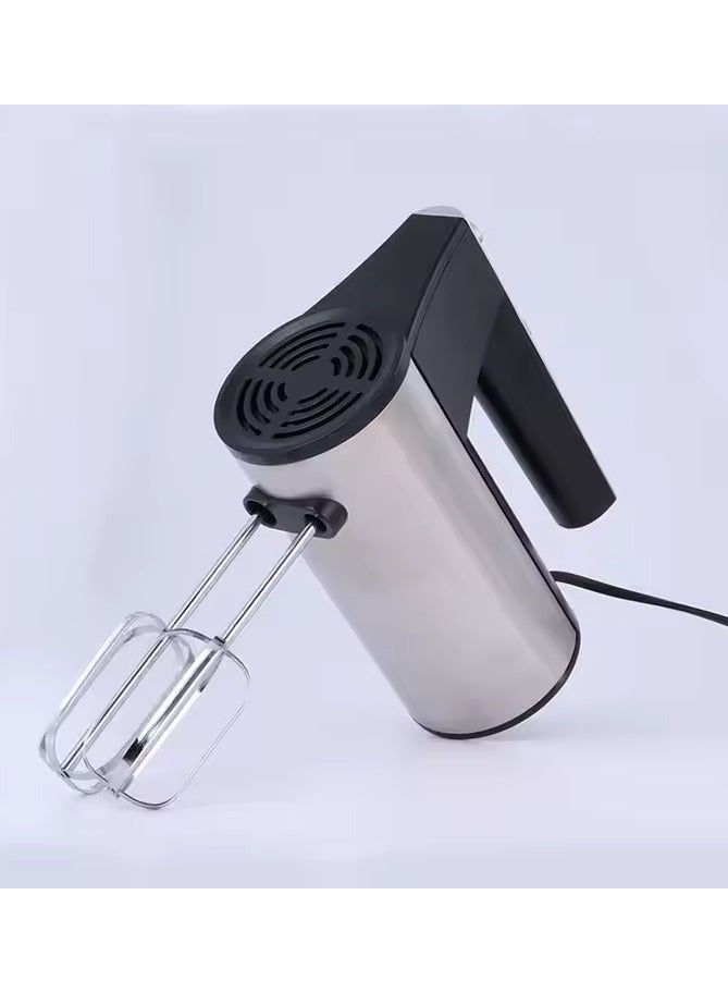 Denx Hand Mixer, 200W Electric Mixer 5 Speeds Plus Turbo Professional Portable Baking Mixer, Egg Beater, with Stainless Steel Accessories - Image 3