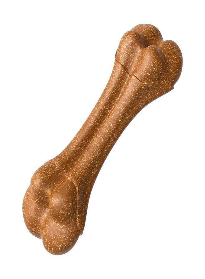 SCHITEC Dog Bone Chew Toys for Medium & Large Dogs, Long-Lasting Durable Dog Toys for Aggressive Chewers, Beef Flavor Teething Toy, 1 Pack - Image 1