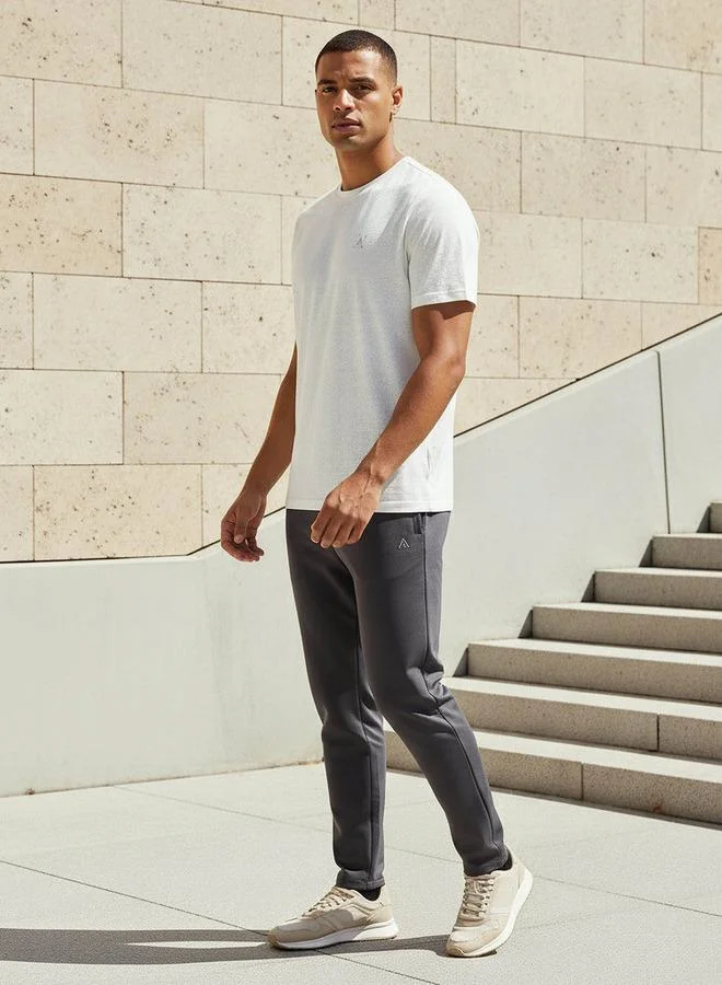 Splash Active  Men Textured Performance T-shirt for Men | Best Price UAE