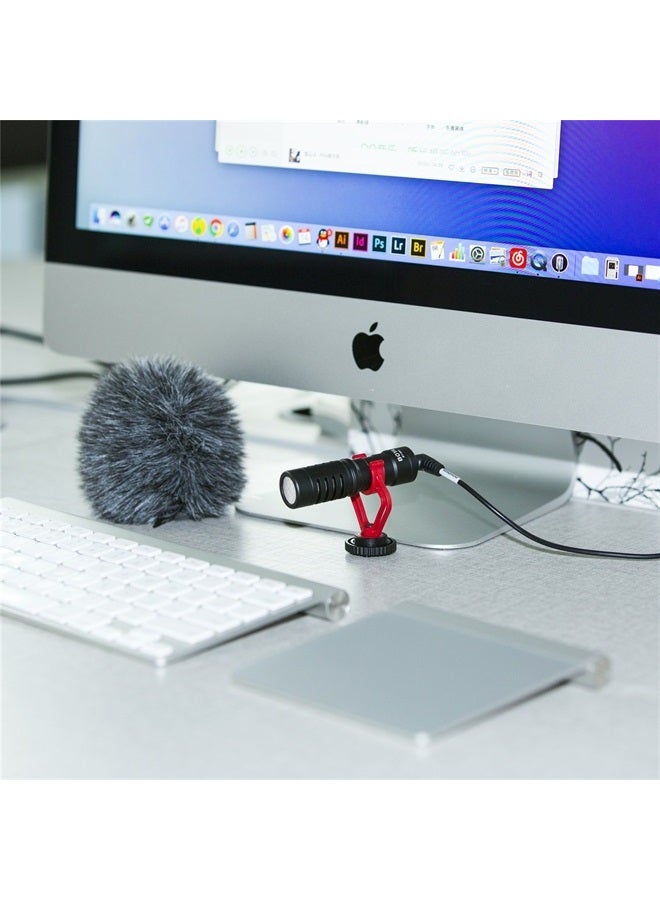 BOYA On Camera Shotgun Video Microphone by-MM1 YouTube Vlogging Facebook Livestream Recording Mic for iPhone Huawei Android Smartphone Canon Nikon Sony DSLR Cameras - Image 5