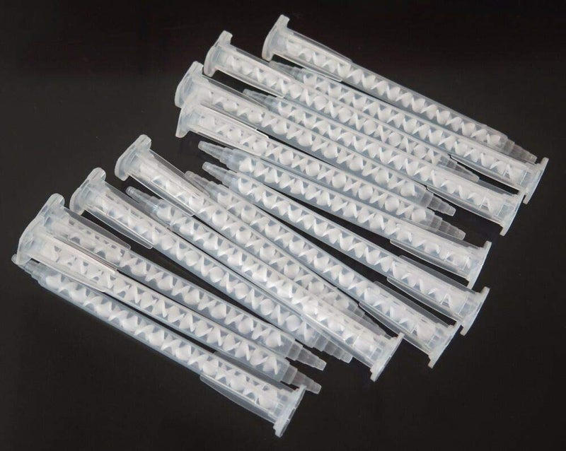 FRIGIIRE Epoxy Tubes Static Mixer Nozzle Mixing Tip for 50ml Adhesive Applicator Cartridges(1:1 Ratio,50Pieces) - Image 5