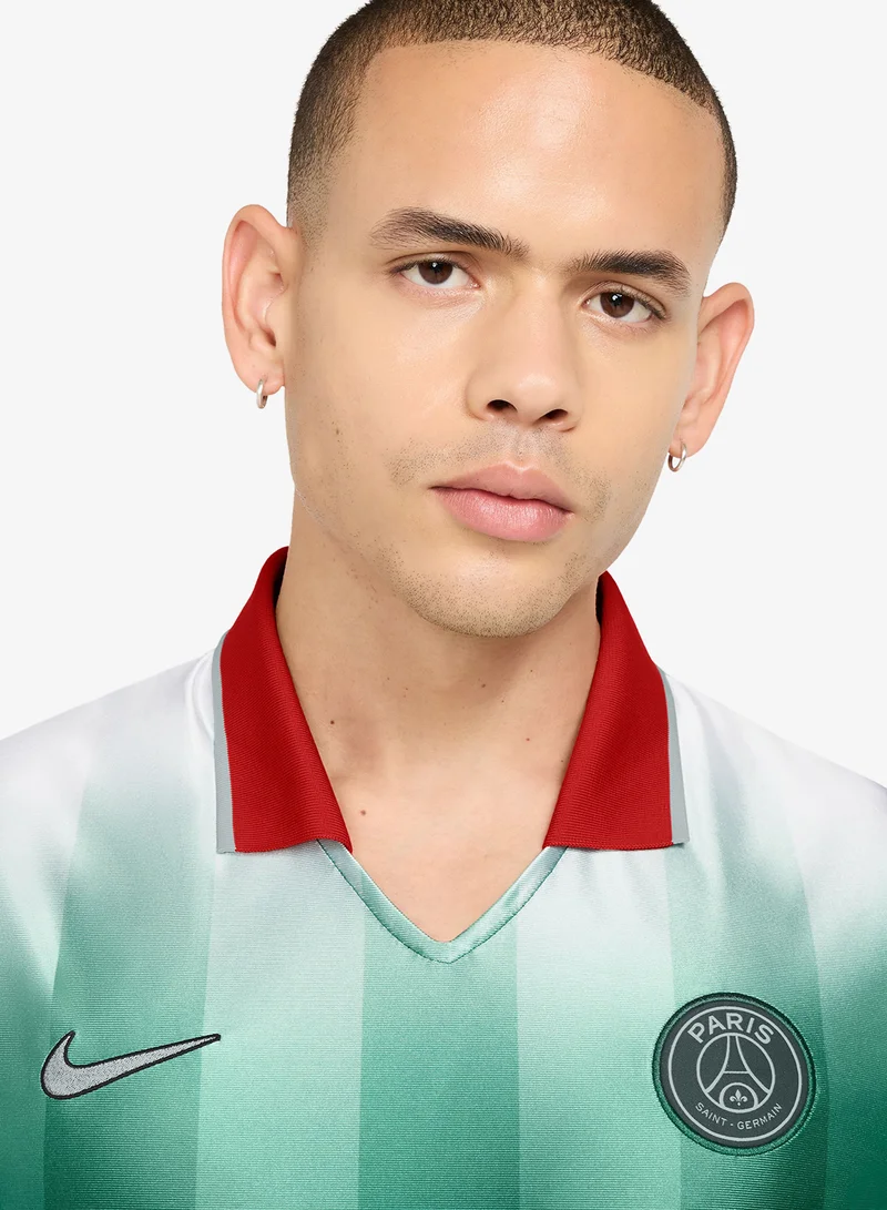 Nike MALACHITE/BLACK/MIDNIGHT GREEN/(FIELD SILVER) (NO SPON-SE) PSG Dri-FIT Energy T-Shirt for Men | Best Price UAE