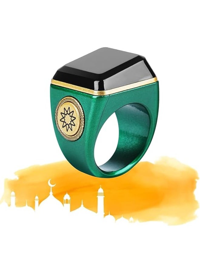 بستوش خاتم تسبيح ذكي، خاتم عداد التسبيح، شاشة رقمية 0.49 بوصة، مقاوم للماء - 22 مم - Image 1