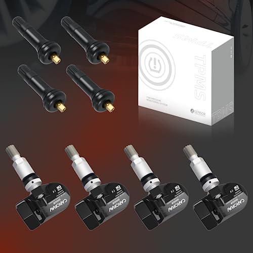 CARORAV TPMS Sensor, 434MHz Tire Pressure Monitoring System Sensor TPMS fit for 14-22 Jeep Cherokee Dodge RAM 1500 2500 3500 4500, Replaces# 68249197AA,4-Pack - Image 3