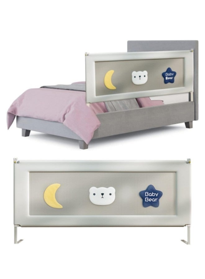 Bed Guard Rail for kids,Toddler Extra Long Bed Guard Rail,Universal Baby  Children Rail 2m  - Image 2