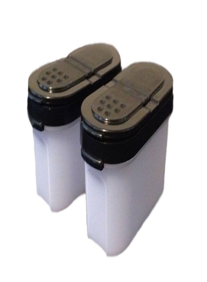 Tupperware Modular Mates Spice Shakers Small Set of 2 Black Seals - Image 2