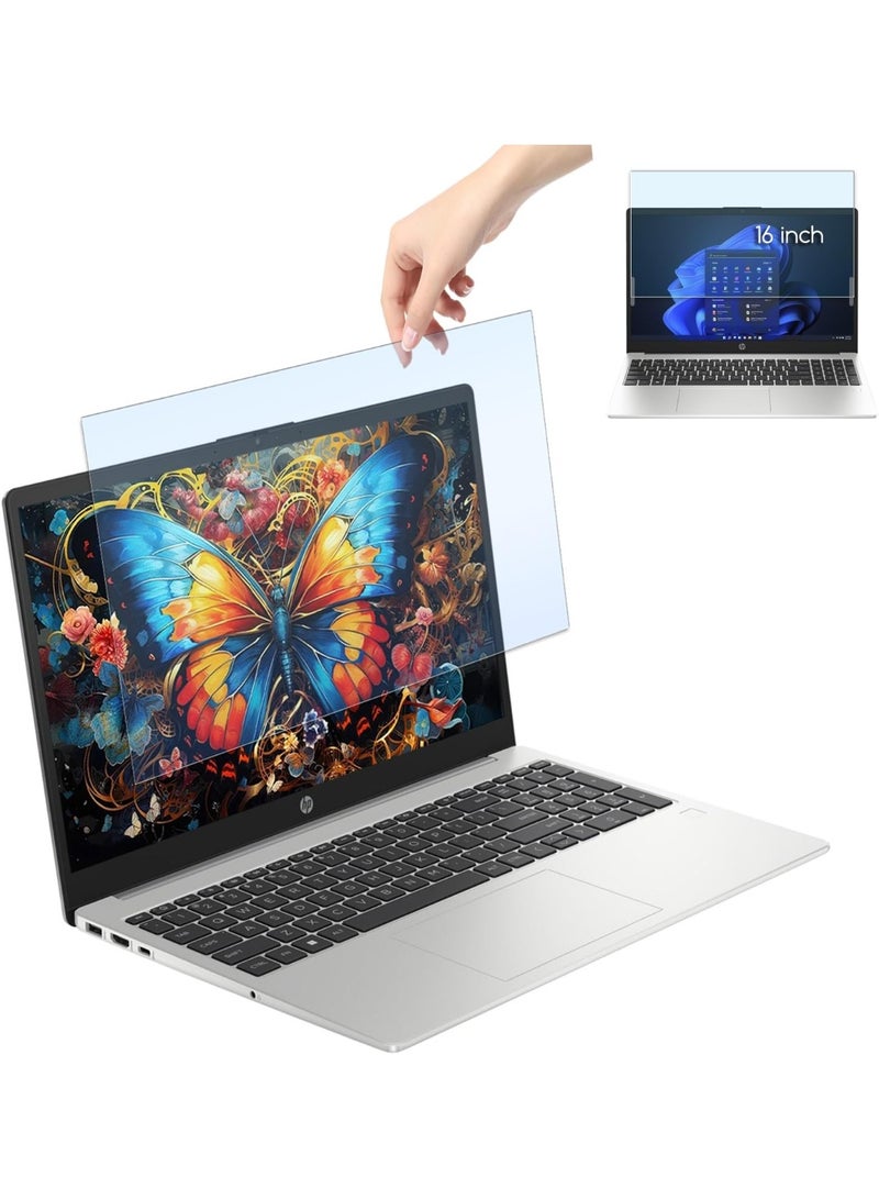 1Pack 16 inch Anti Blue Light Screen Protector, Eye Protection Anti Glare & Blue Light Blocking Screen Filter Compatible with All 16" Laptops with 16:10 Aspect Ratio - Image 1