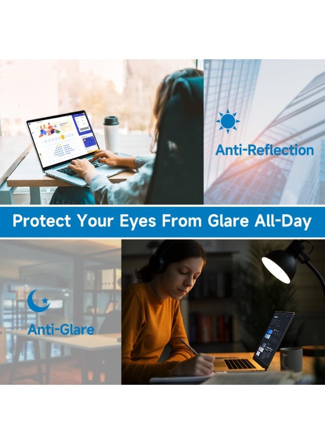 1Pack 16 inch Anti Blue Light Screen Protector, Eye Protection Anti Glare & Blue Light Blocking Screen Filter Compatible with All 16" Laptops with 16:10 Aspect Ratio - Image 2