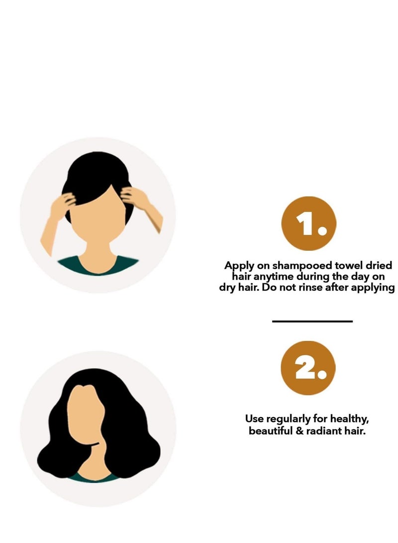 دابر سيروم دابر أملا زيت الحية للتحكم بالتجعد ٥٠ مل | نظام أملا فيتا | يُصلح ويحمي من الحرارة | للشعر الجاف والمجعد - Image 3