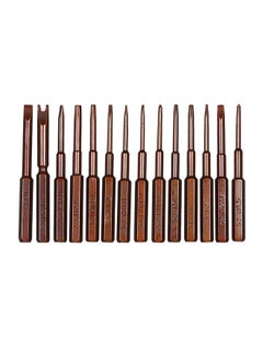 NIBEMINENT 24 In 1 Multi-Functional Precision Telecommunication Tool Magnetic Torx Hex Slotted And Phillips Screwdrivers Set RepairTools Kit For Cellphone Laptop Multicolor 0.303kg  - Image 2