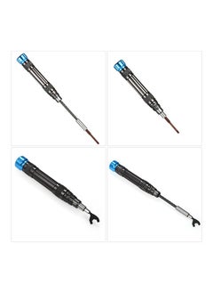 NIBEMINENT 24 In 1 Multi-Functional Precision Telecommunication Tool Magnetic Torx Hex Slotted And Phillips Screwdrivers Set RepairTools Kit For Cellphone Laptop Multicolor 0.303kg  - Image 3