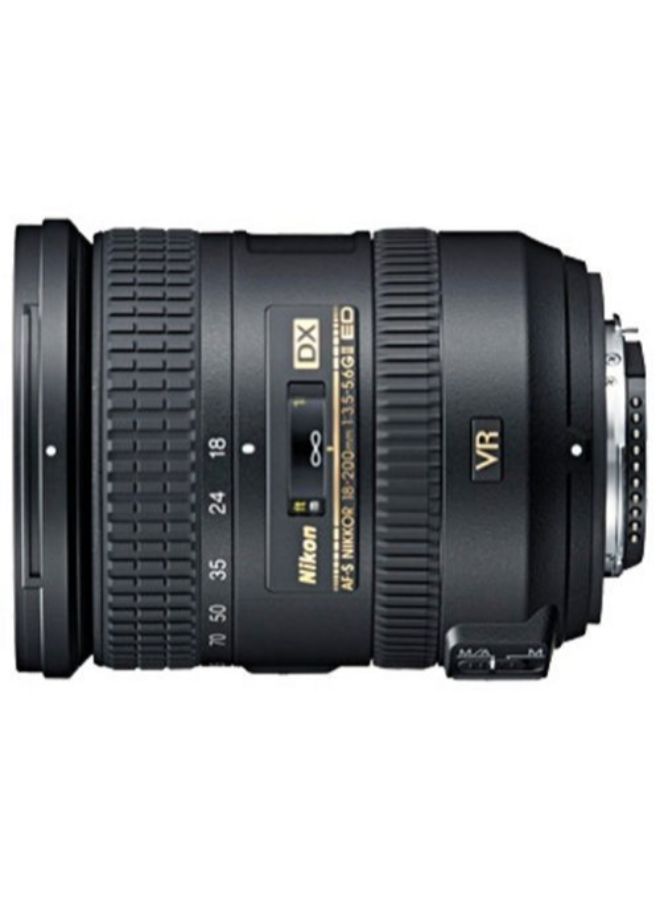 نيكون عدسة كاميرا نيكور F/3.5-5.6G ED VR II ببعد بؤري 18-200 مم أسود - Image 2