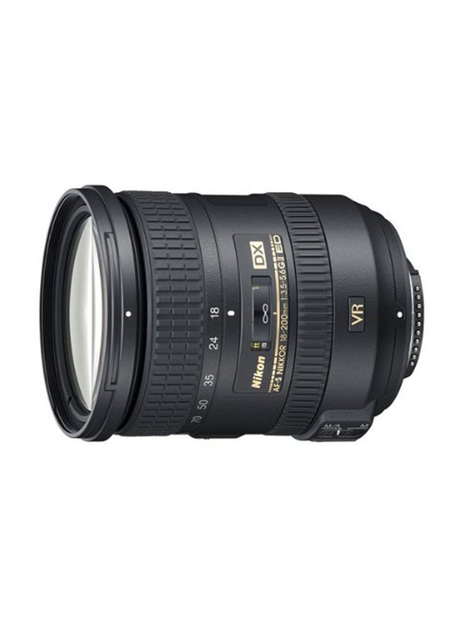 نيكون عدسة كاميرا نيكور F/3.5-5.6G ED VR II ببعد بؤري 18-200 مم أسود - Image 1