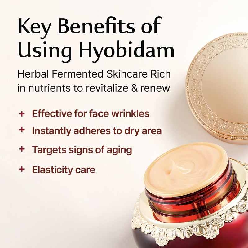 Sooryehan Hyobidam Fermented Eye Cream (0.84 fl oz) - Korean Skincare, Luxury Premium High-end Cream by LG Beauty. Intensive Skin Care. - Image 5