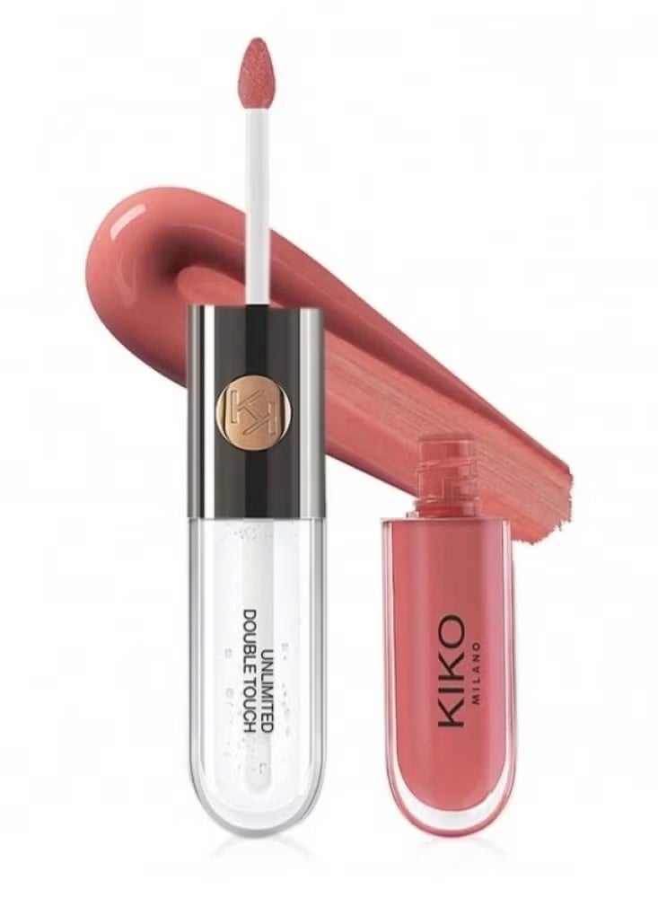 فلوروتشي مجموعة مكياج من 5قطع احمرخدودقلم كحل لتحديد العين واحمر شفاه سائل وفرشة ماربل - Image 3