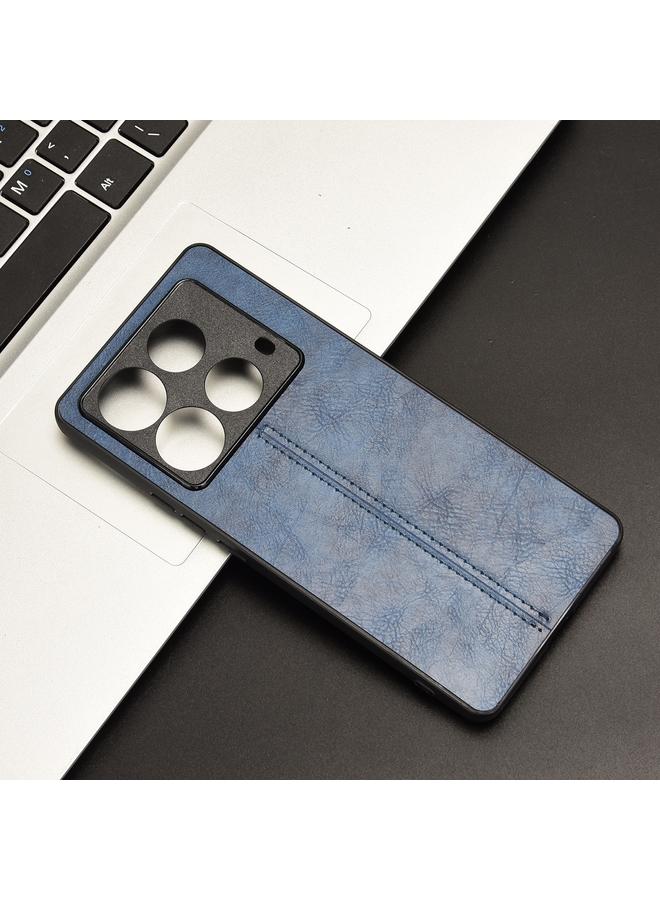 Zaboon Case For Infinix Note 40 4G Cow Pattern Sewing Card Bag Phone Case - Image 2