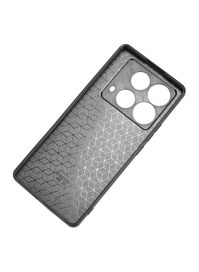 Zaboon Case For Infinix Note 40 4G Cow Pattern Sewing Card Bag Phone Case - Image 5