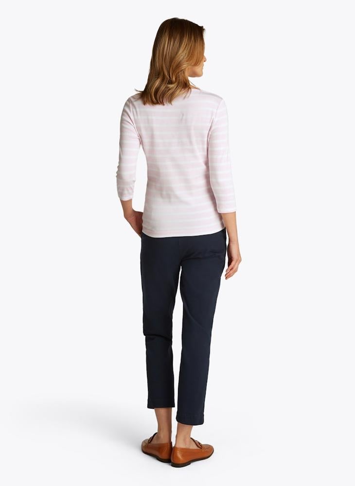 TOMMY HILFIGER Striped Crew Neck T-Shirt - Image 2