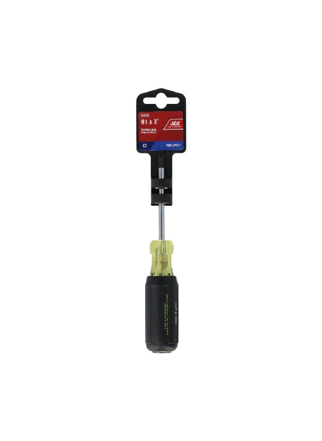 ACE Phillips Screwdriver Multicolour 1 x 3 Inch 20499AHT  - Image 1