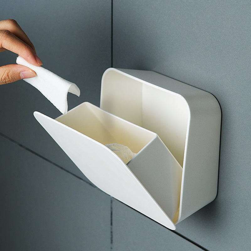 Japanese Wall-mounted Dust-proof Bathroom Storage Box - Image 3