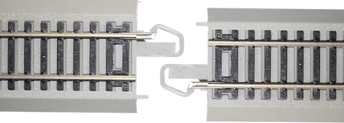 Bachmann Trains EZ TRACK REVERSING 18 RADIUS CURVED 4card NICKEL SILVER Rail With Grey Roadbed HO Scale - Image 5