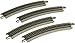 Bachmann Trains EZ TRACK REVERSING 18 RADIUS CURVED 4card NICKEL SILVER Rail With Grey Roadbed HO Scale - Image 2