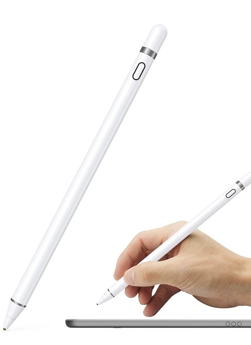 MOCOM Capacitive Digital Stylus Pencil For iPad Pro 11 White 