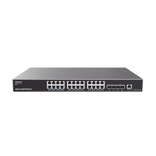 Grandstream GWN7813P 24Port Gigabit Ethernet Layer 3 Managed PoE Switch - Image 1