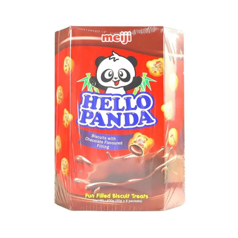 Meiji بسكويت مينيهي هالو باندا بالشوكولاتة 400 جرام - Image 1