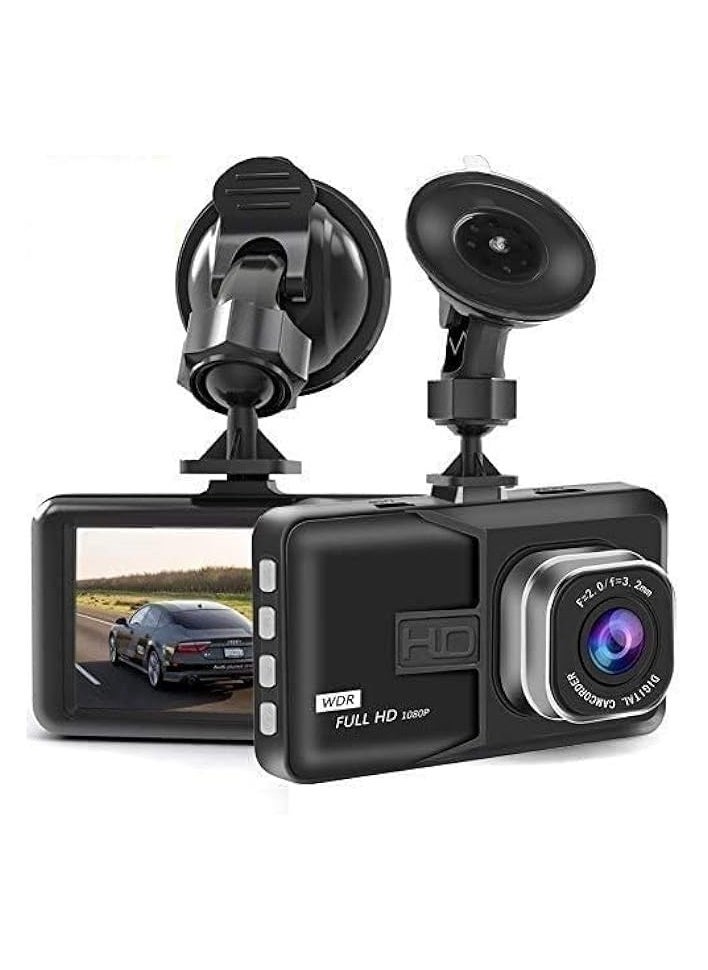 PROMASS Dash Cam Full HD 1080P Car Blackbox Car Dash Cams DVR Dashboard Camera Built In G-Sensor Loop Recorder Night Vision Support SD Card  - Image 1
