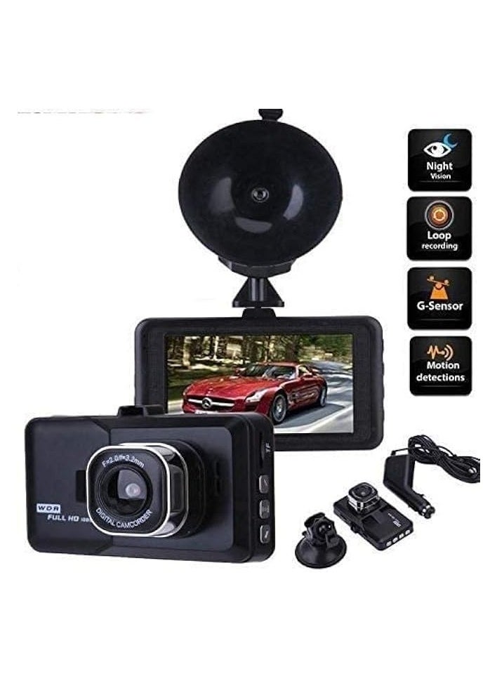 PROMASS Dash Cam Full HD 1080P Car Blackbox Car Dash Cams DVR Dashboard Camera Built In G-Sensor Loop Recorder Night Vision Support SD Card  - Image 3