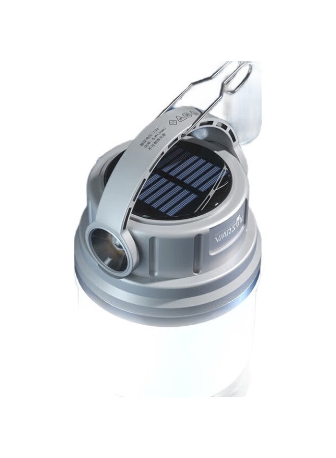 Warsun Solar Camping Light, Rechargeable Outdoor Lantern, Emergency Power Outage Lighting, Ultra-Bright Illumination Bulb - Image 1