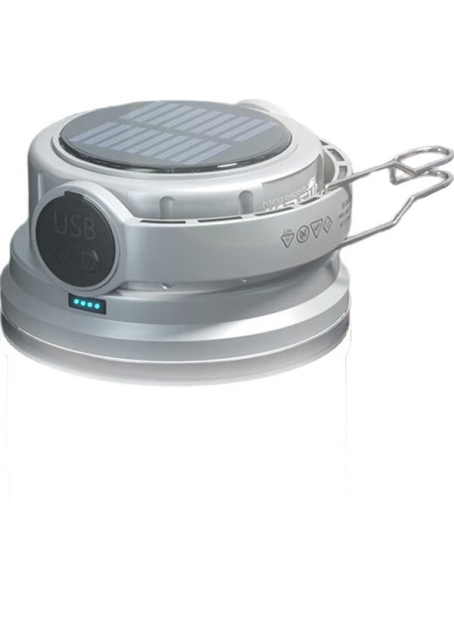 Warsun Solar Camping Light, Rechargeable Outdoor Lantern, Emergency Power Outage Lighting, Ultra-Bright Illumination Bulb - Image 2