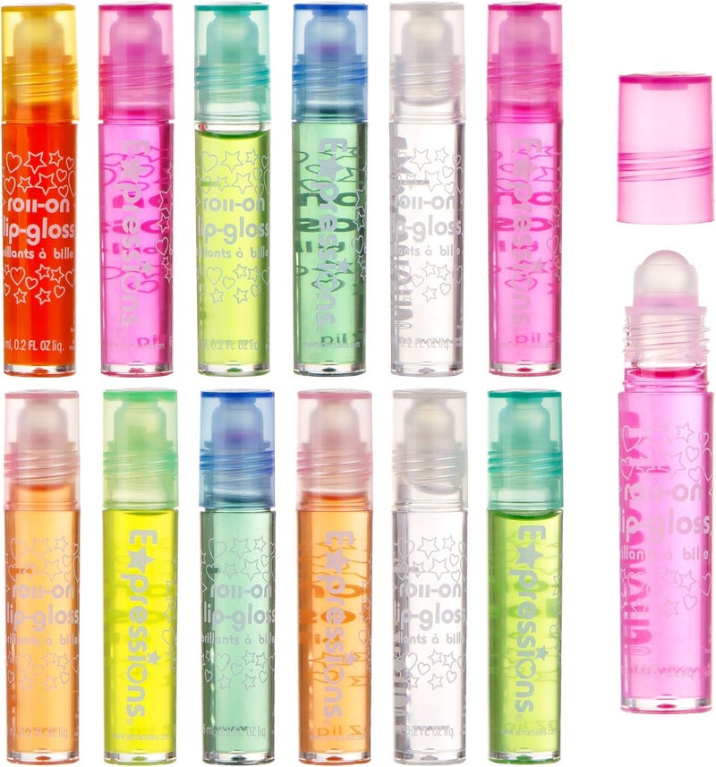 Expressions Girl 12-Piece Roll On Lip Gloss Set - Image 2