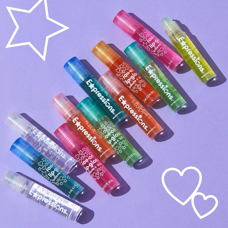 Expressions Girl 12-Piece Roll On Lip Gloss Set - Image 5