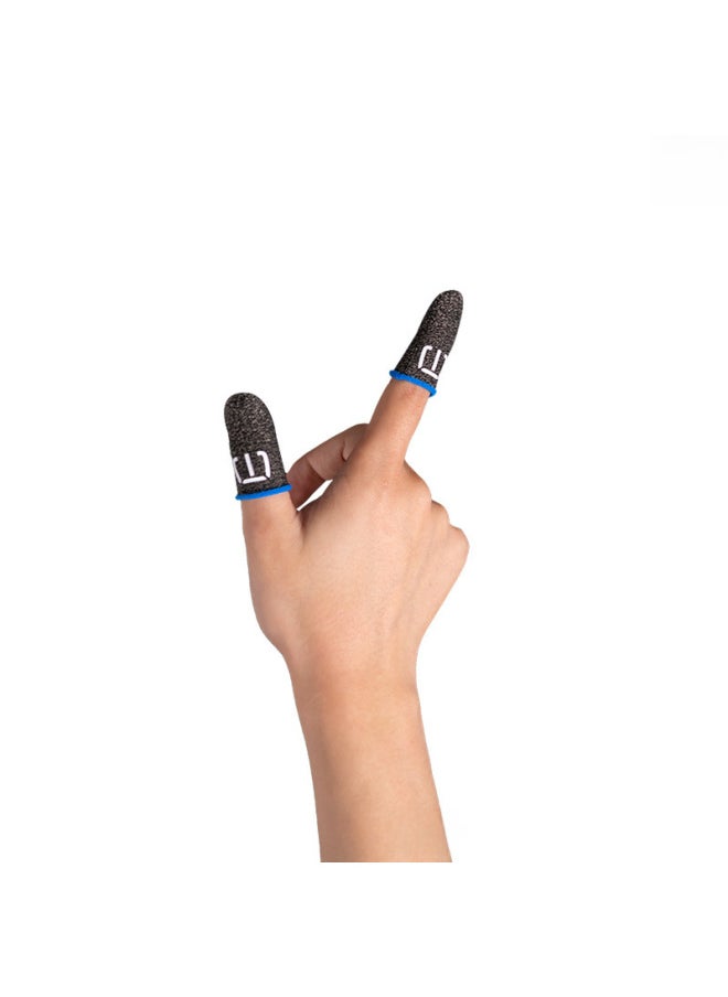 General 1824 Needle Silver F2 Fiber Electric Competition Sweat-proof Finger Sleeve Zero Broken Touch Eating Chicken Touch Screen King Game Finger Sleeve Flying Wisdom With The Same Style-Product Color:Silve  - Image 5