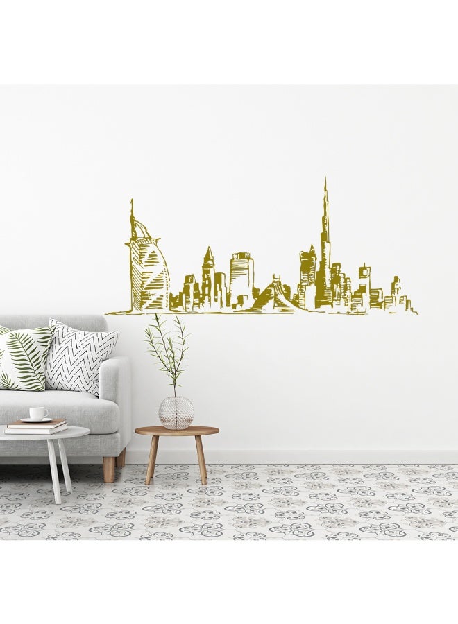 MAXPIX LLC - Dubai Skyline Wall Sticker, Wall Art Sticker for Office, Home, School - Image 4