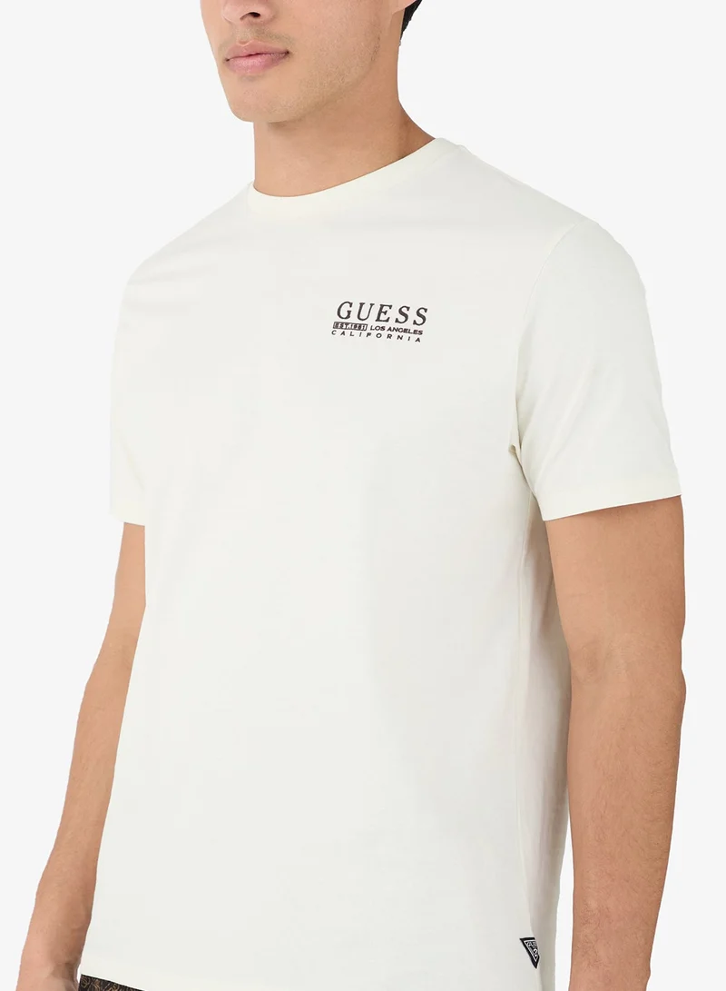 GUESS  Short Sleeve Cali Logo Tee for Men | Best Price UAE